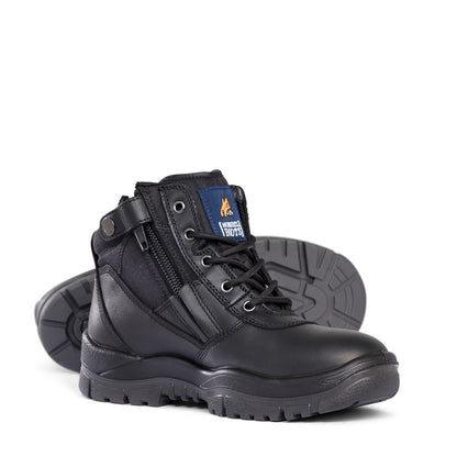 Mongrel 261020 Black ZipSider Safety Boot