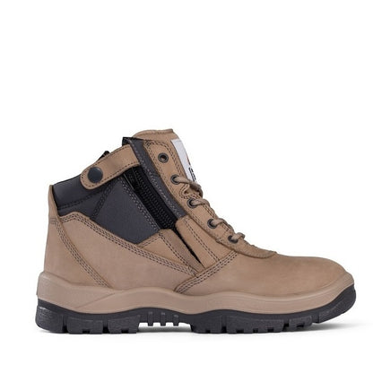 Mongrel 261060 Stone ZipSider Safety Boot