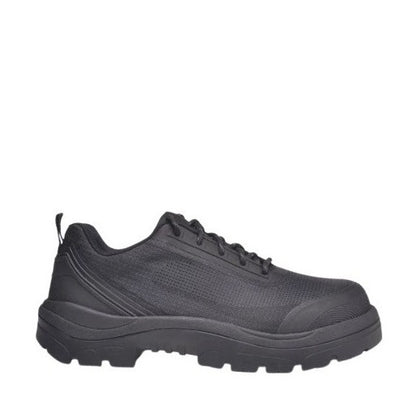 Black wide toe Wide Load 290BSC Black Laced Composite Safety Shoe