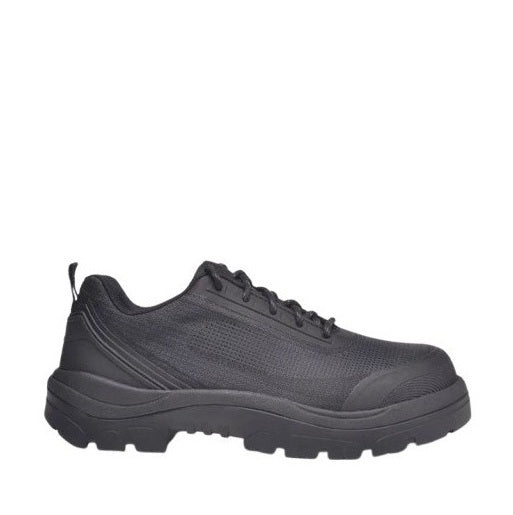 Black wide toe Wide Load 290BSC Black Laced Composite Safety Shoe