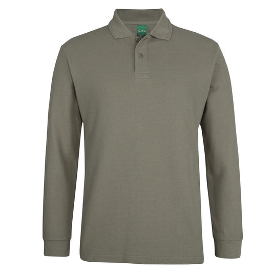 JB’s Wear 2PCL C of C L/S 320G Popcorn Cotton Polo