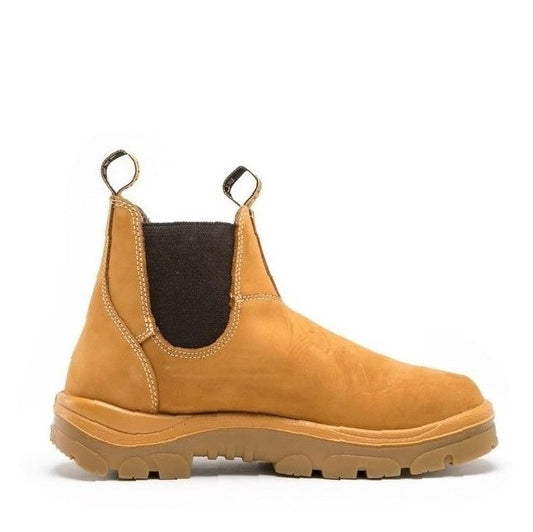 wheat brown steel toe Steel Blue 312101 Hobart Slip On Safety Boot