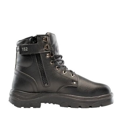 Steel Blue 312152 Argyle Zip Safety Boots, Steel blue work boots black colour