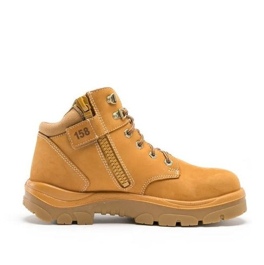 Steel Blue 312158 Parkes Zip Safety Boots Wheat