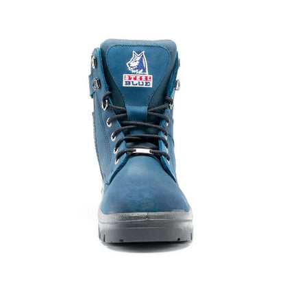 Steel Blue 312361 Southern Cross Zip Safety Boots Blue