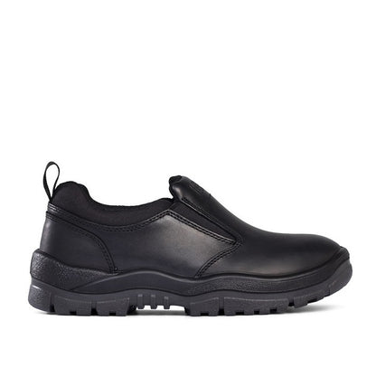 Mongrel 315085 Black Slip On Safety Shoe Steel Toe