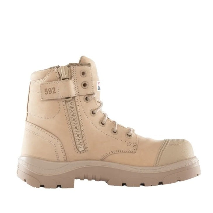 Steel Blue 318592 Argyle Zip Scuff Composite Boots