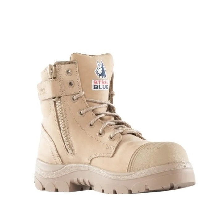 Steel Blue 318592 Argyle Zip Scuff Composite Boots