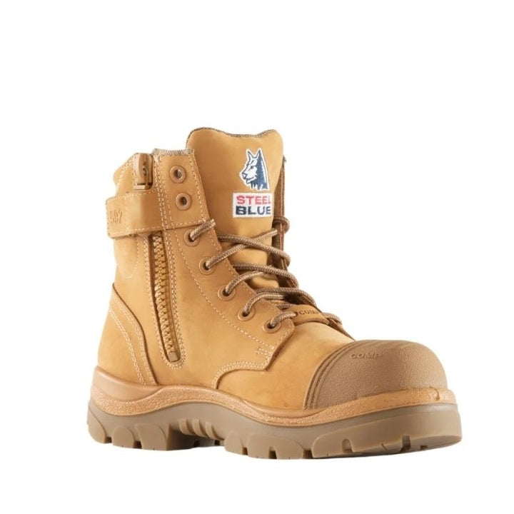 Steel Blue 318592 Argyle Zip Scuff Composite Boots