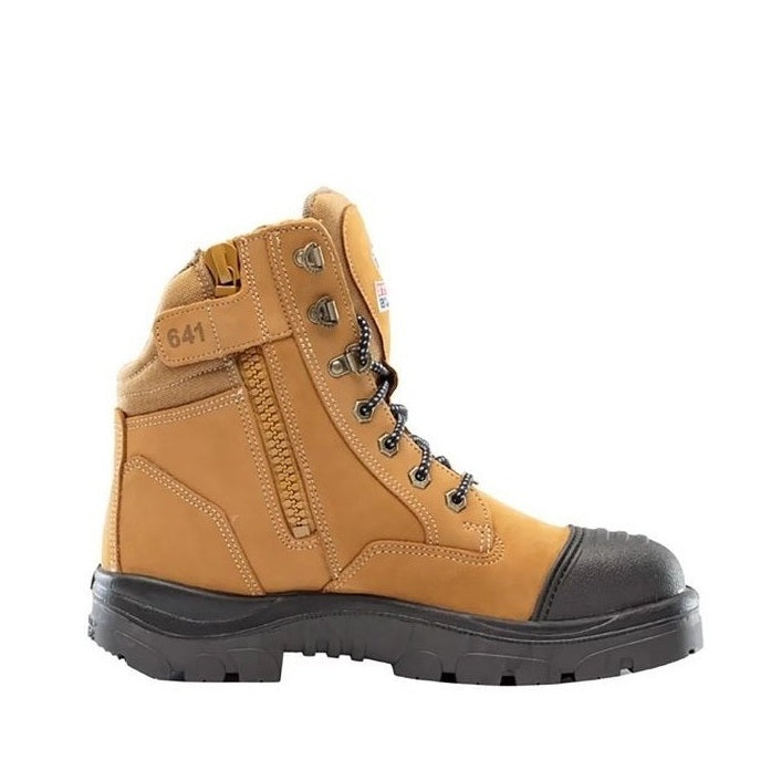 Steel Blue 319641 Southern Cross GraphTEC Zip Graphene Scuff Cap and Outsole Safety Boots