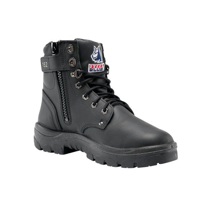 Steel Blue 322152 Argyle Zip: Nitrile Outsole Safety Boots