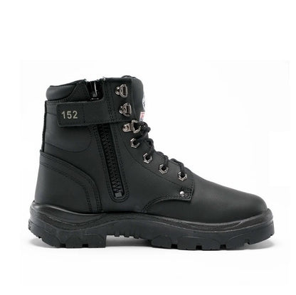 Steel Blue 322152 Argyle Zip: Nitrile Outsole Safety Boots