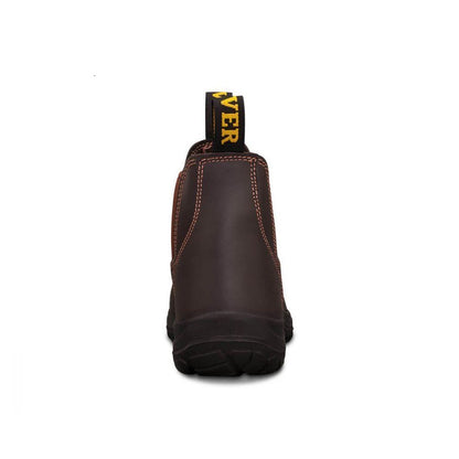 Oliver 34-626 Claret Elastic Sided Safety Boot
