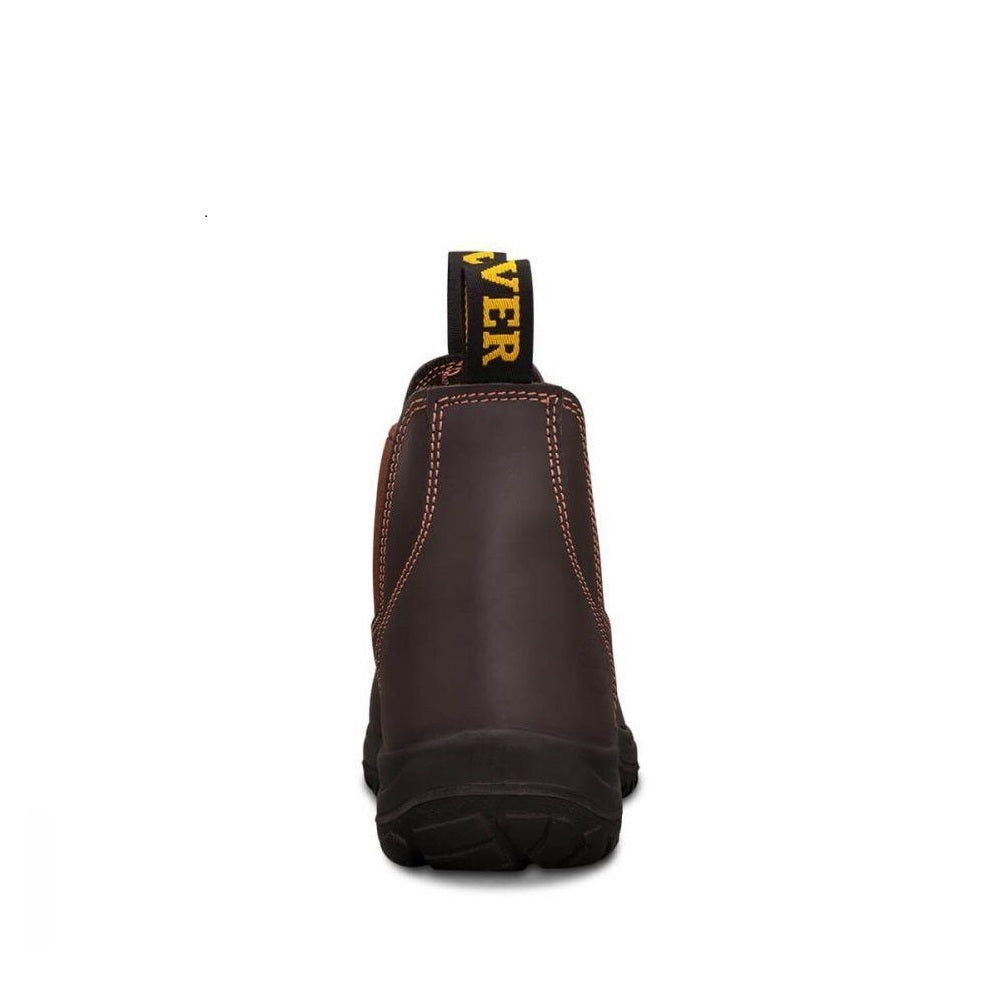 Oliver 34-626 Claret Elastic Sided Safety Boot