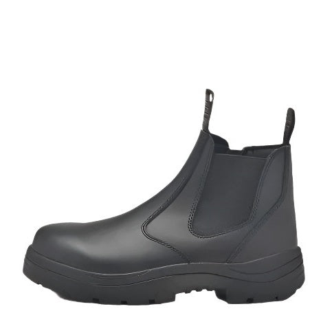 Wide Load 390BZN Soft Toe Elastic Sided+ Zip Non Safety Boots
