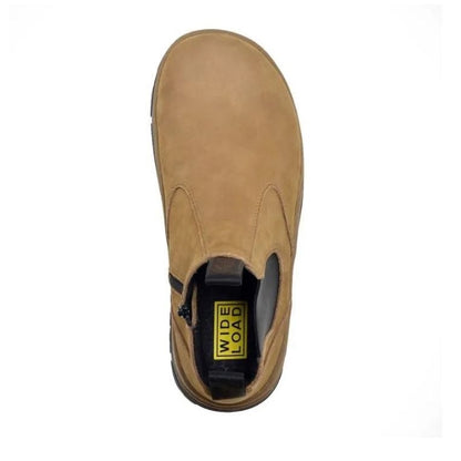 Wide Load 390TZN Soft Toe Elastic Sided Boot + Zip Non Safety Boot
