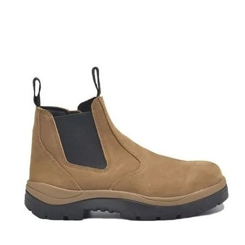Wide Load 390TZN Soft Toe Elastic Sided Boots + Zip Non Safety Boots