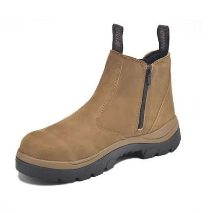 Wide Load 390TZN Soft Toe Elastic Sided Boot + Zip Non Safety Boot