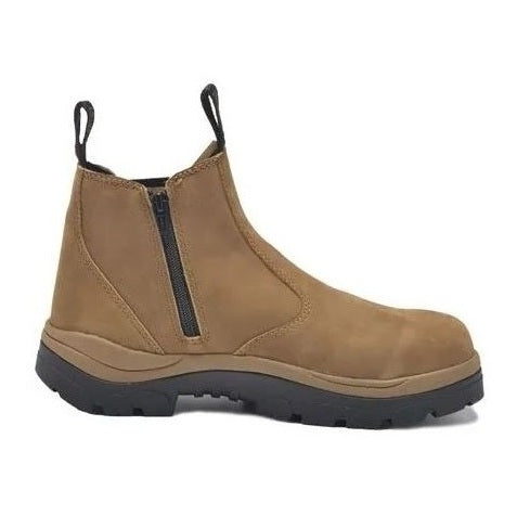 Wide Load 390TZN Soft Toe Elastic Sided Boot + Zip Non Safety Boot