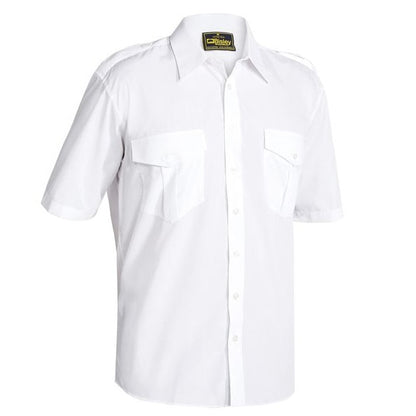 Bisley B71526 Epaulette S/S Shirt