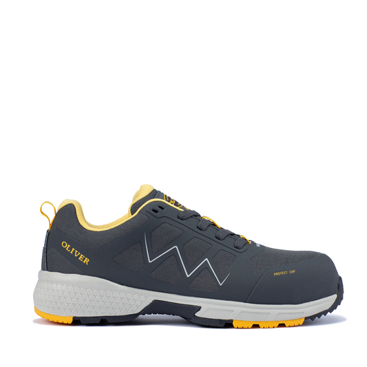 Oliver 40-810 DISCONTINUED Grey Jogger Composite Toe Safety Shoes