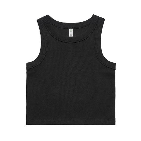 AS Colour 4064G Womens Organic Rib Crop Tank