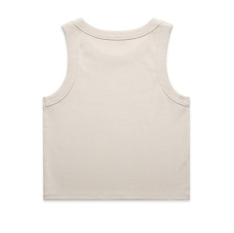 AS Colour 4064G Womens Organic Rib Crop Tank