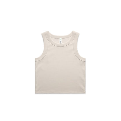 AS Colour 4064G Womens Organic Rib Crop Tank