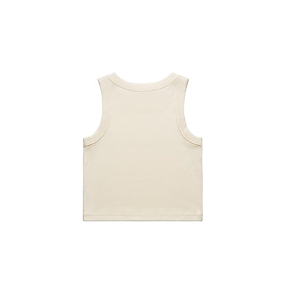 AS Colour 4064G Womens Organic Rib Crop Tank