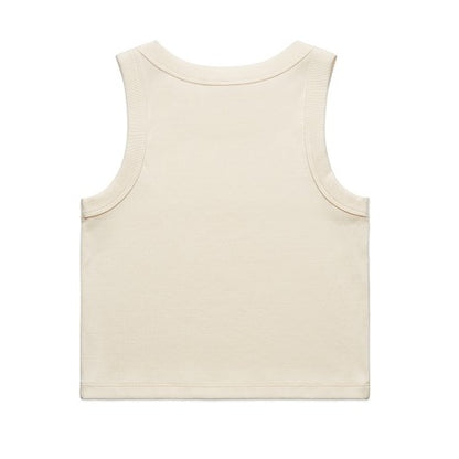 AS Colour 4064G Womens Organic Rib Crop Tank