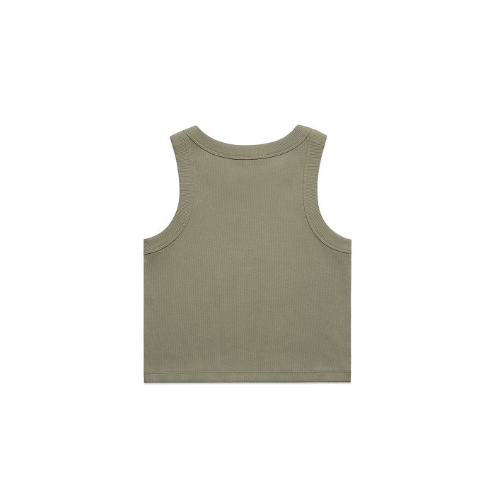 AS Colour 4064G Womens Organic Rib Crop Tank