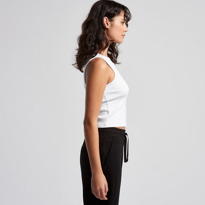 AS Colour 4064G Womens Organic Rib Crop Tank