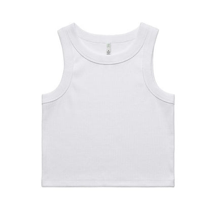 AS Colour 4064G Womens Organic Rib Crop Tank