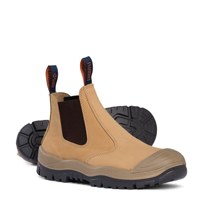 Mongrel 440050 Wheat Elastic Sided Safety Boot with Scuff
