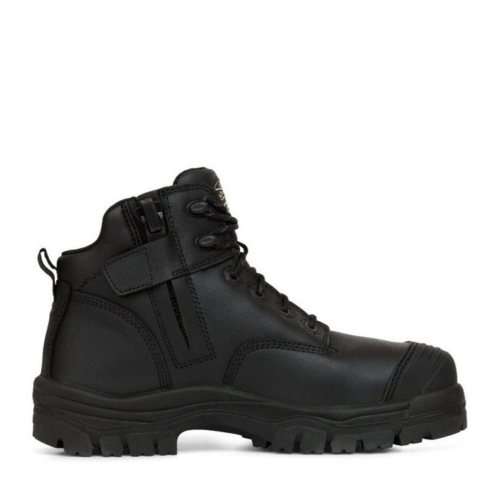 Oliver 45-640Z Black 130mm Zip Side Composite Safety Boots 