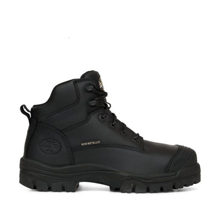 Oliver 45-640Z Black 130mm Zip Side Composite Safety Boots
