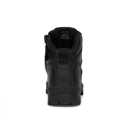 Oliver 45-640Z Black 130Mm Zip Side Composite Safety Boot