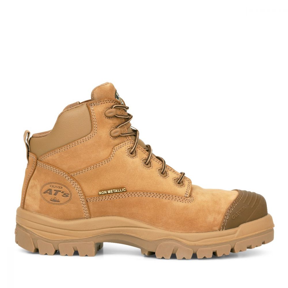 Oliver 45-650Z Stone 130Mm Zip Side Composite Safety Boot