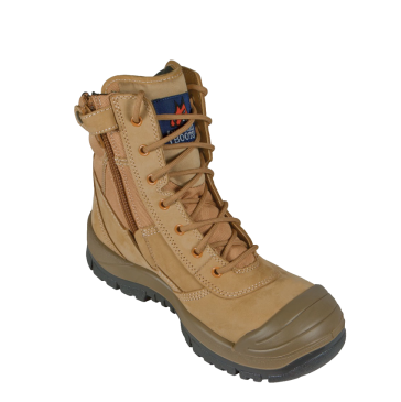 Mongrel 451050 Wheat High Leg ZipSider Safety Boot With Scuff