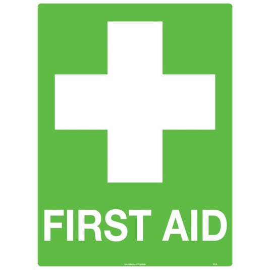 U. Safety Signs 501mm 300x255mm First Aid