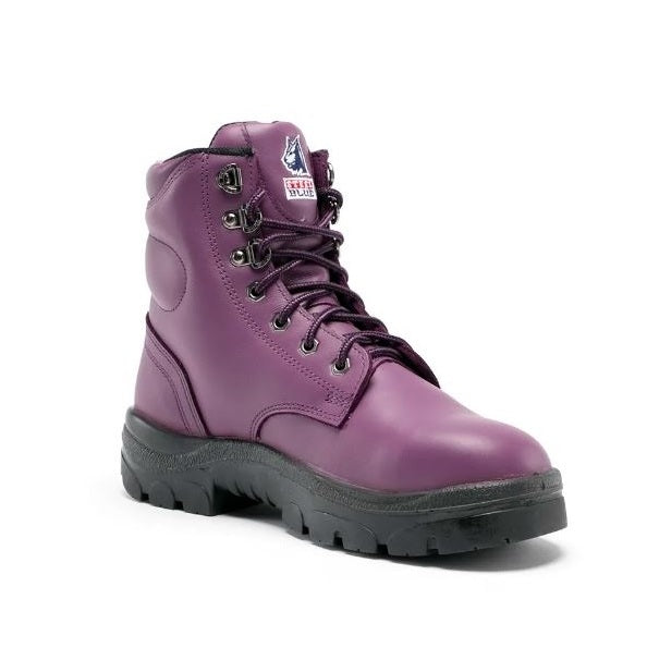 Steel Blue 512702 DISCONTINUED Ladies Argyle Lace Up Safety Boots