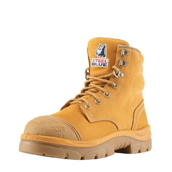Steel Blue 512709 Argyle Zip Ladies Scuff Cap safety boots - Women's zip side work boots with toe protection