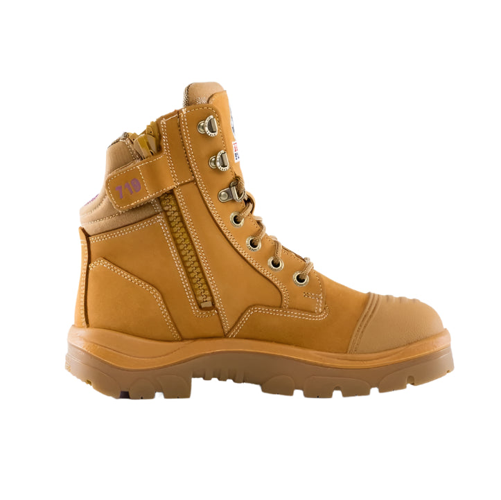 Steel Blue 512719 Ladies Southern Cross Zip Scuff Cap Boots