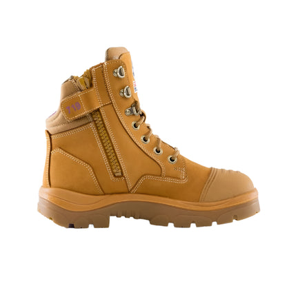 Steel Blue 512719 Ladies Southern Cross Zip Scuff Cap Boots