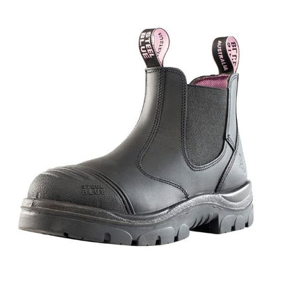 Steel Blue 512729 Hobart Ladies Slip On Scuff Cap Safety Boot