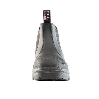 Steel Blue 512729 Hobart Ladies Slip On Scuff Cap Safety Boot
