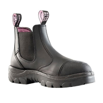 Steel Blue 512729 Hobart Ladies Slip On Scuff Cap Safety Boot