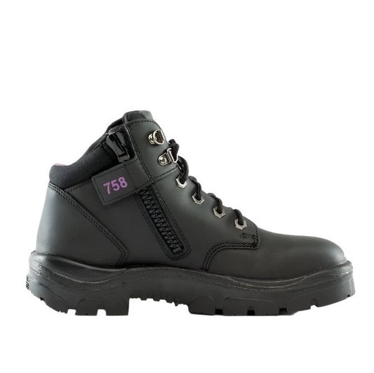 Steel Blue 512758 Ladies Parkes Zip Safety Boots