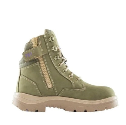 Steel Blue 512761 Southern Cross Zip Ladies Safety Boots