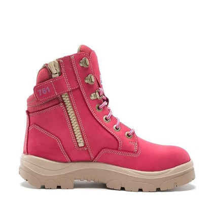 Steel Blue 512761 Southern Cross Zip Ladies Safety Boots